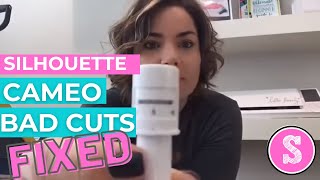 Guaranteed Way to Get Bad Cuts With Silhouette Cameo 3 Autoblade and How to Fix It