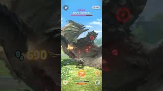 9★ Azure Rathalos (story version) with G9-5 Legiana LS, Urgent quest - Monster Hunter Now