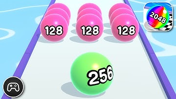 Ball Run 2048 - Gameplay Walkthrough Part 23 - Basic Levels 308-311 (iOS, Android) iPad Gameplay