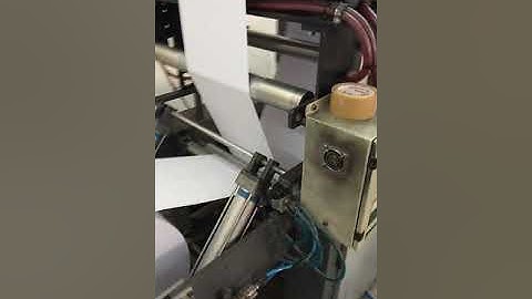 Computer forms Roll to pack printing machine