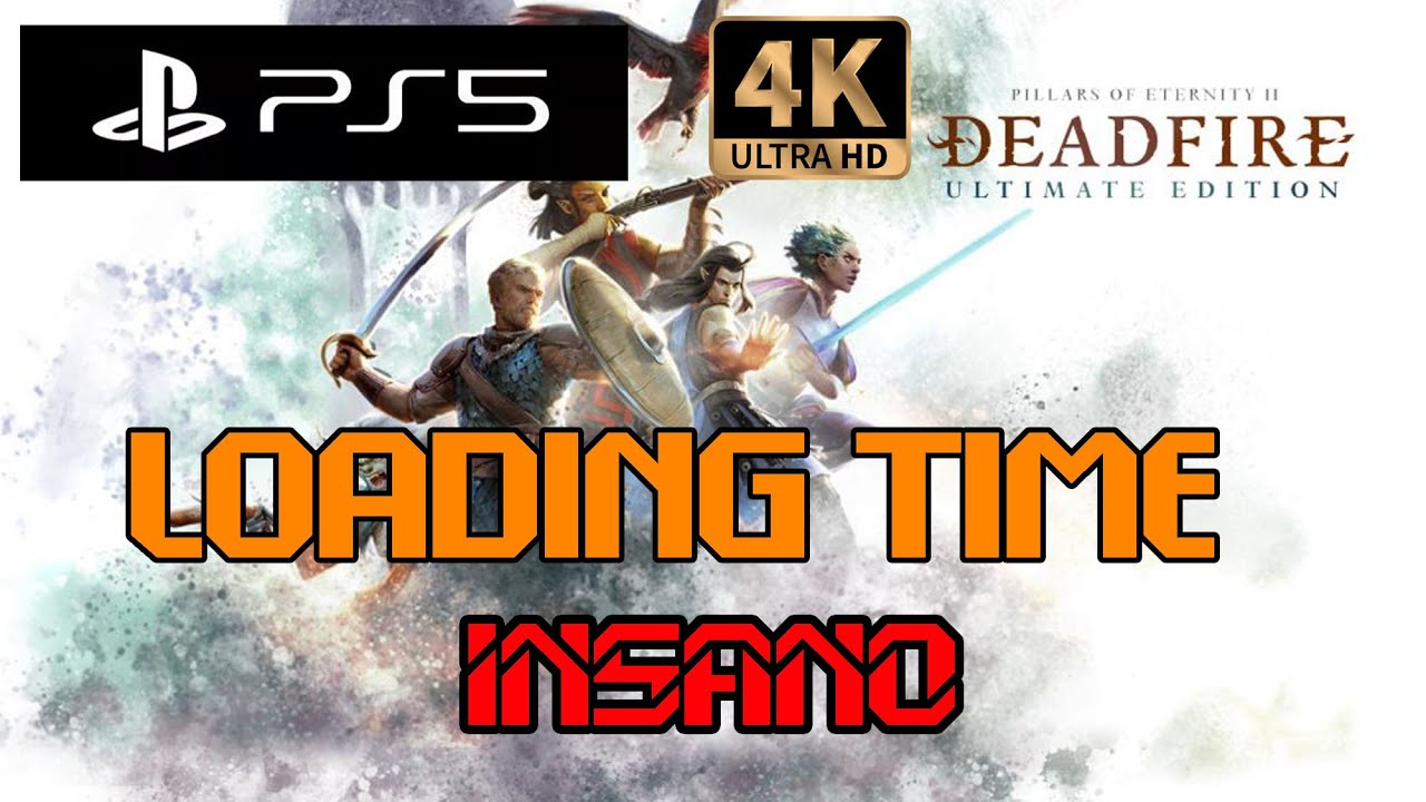 PS5 GAMEPLAY 💙 Pillars of Eternity 2 LOADING INSANO (4K HDR 60 FPS