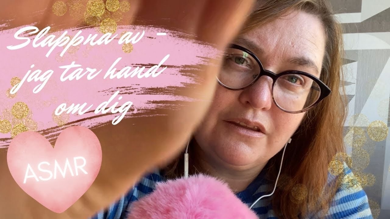 ASMR på svenska: Jag tar hand om dig - det är okej att vara trött nu 💕