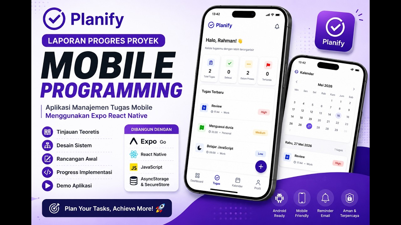Video Presentasi Progres UTS Mobile Programming - YouTube
