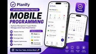 Progress Proyek Mobile Programming "Planify"