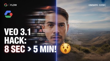 🚀 Break the 8-Second Limit! Create Full VEO 3.1 AI Videos (Step-by-Step Tutorial)