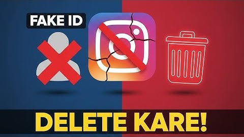 Instagram FAKE Account Delete | Instagram Fake ID Kaise Delete Kare (2026) | 🚨Report & Remove 