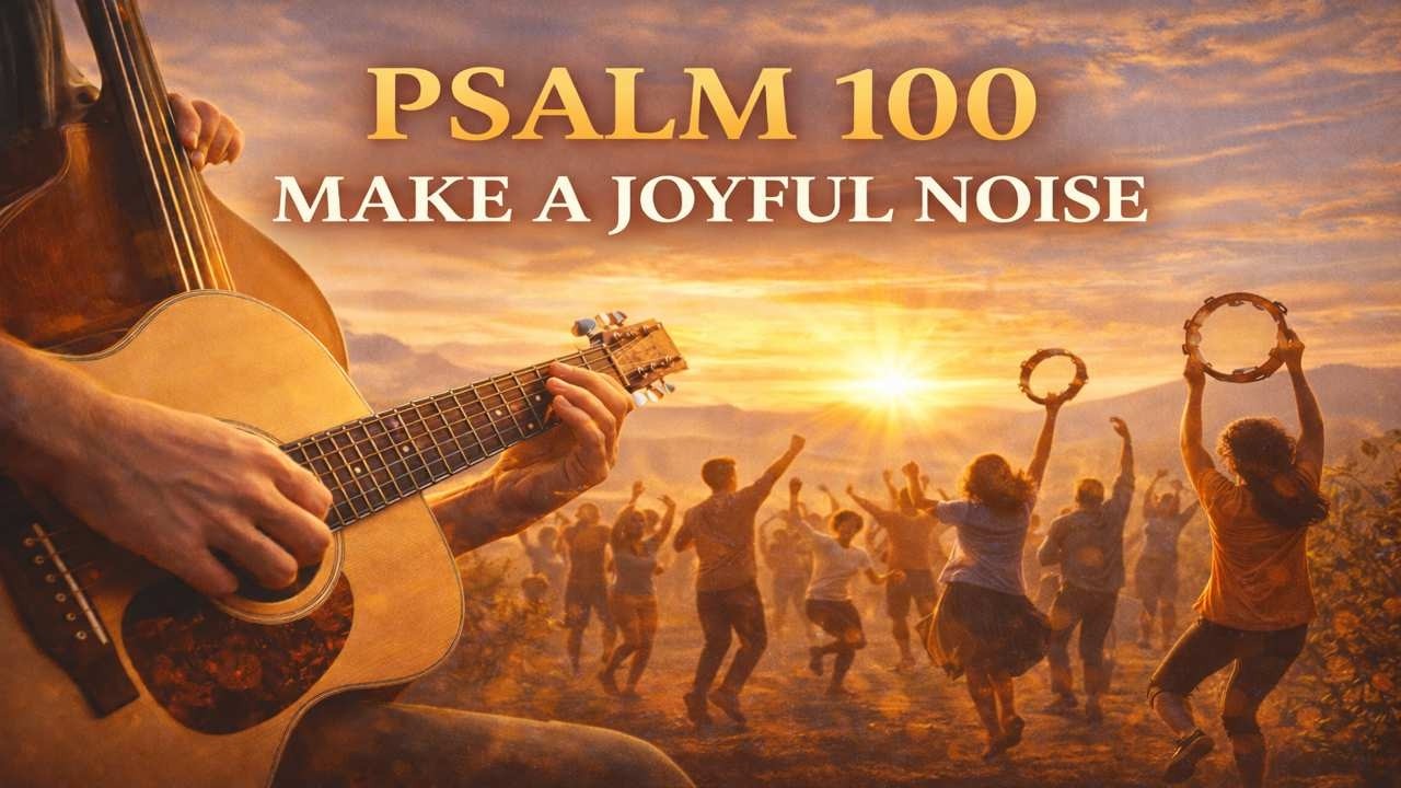 Psalm 100: Make a Joyful Noise Unto the Lord | Uplifting Worship Song ...