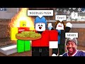 Roblox work at a pizza place funny moments memes