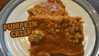 Pumpkin Crisp