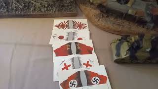 Flags, Tents, And Talk (Table preparation)