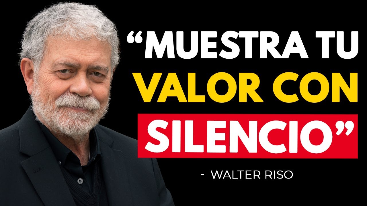 NO CORRAS TRAS NADIE (HAZ QUE SE ARREPIENTA) | Walter Riso