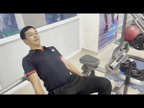 Video Thầy Thanh-Nhóm cơ lưng-Bài tập cơ lưng dưới với máy... - youtube