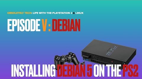 life with the Playstation 2 and linux: Episode 5 DEBIAN ON PS2!!!