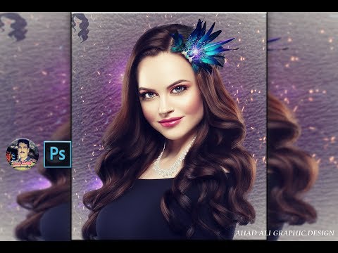 Photoshop CC2018 Tutorial: How to retouching Skin & make makeup Easily����