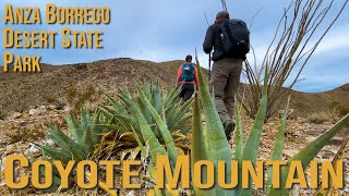 Hiking Coyote Mountain In The Anza Borrego Desert State Park