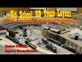 Train Layout Tour - The UP Roundhouse in Ogden Utah with Animated Features