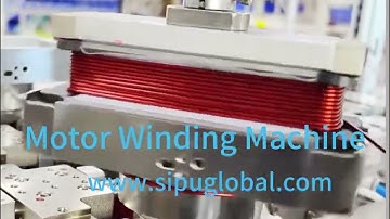 Automatic Modular Servo Motor Winding Machine