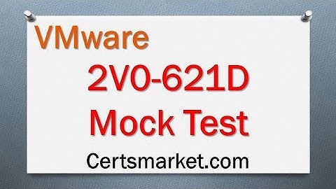 2V0-621D Mock Test To Improve Your 2V0 621D Exam Score