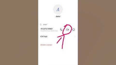 Vivo Y15 Direct Video Call Setting