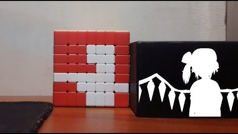 Bad Apple!! on a 7x7 Rubik