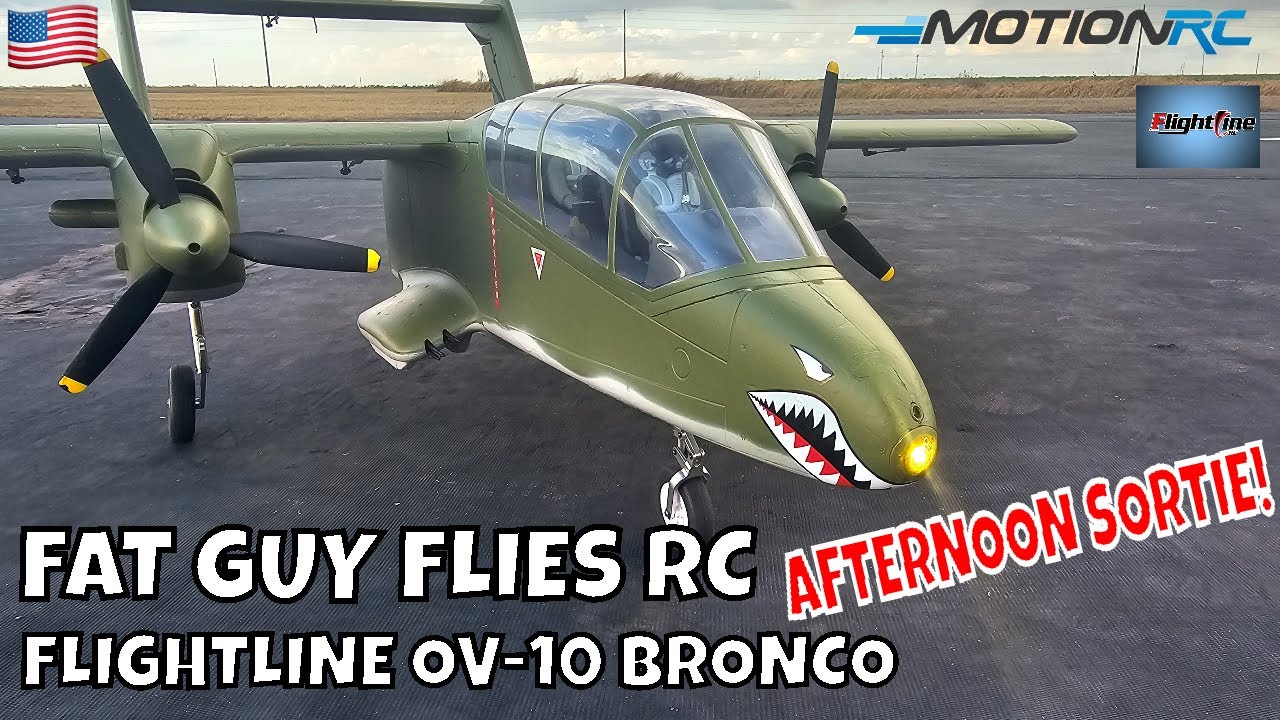 FLIGHTLINE OV-10 BRONCO AFTERNOON SORTIE by FGFRC #aviation