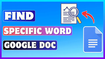 How To Find Words In Google Docs | Search For A Word In Google Docs
