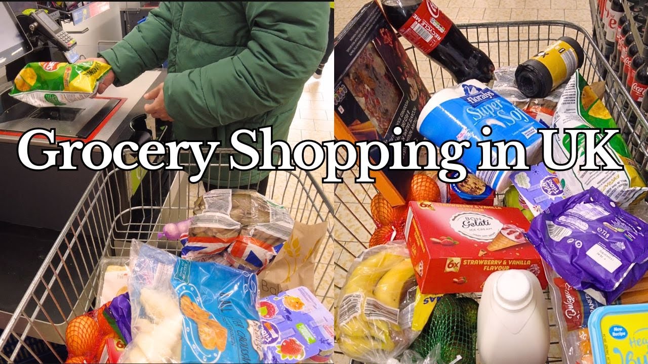 Realistic Cost Of Living In The Uk: Asmr Grocery Shopping Adventure 🛒