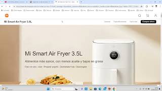 🍳 ¡Oferta Xiaomi! Mi Smart Air Fryer 3.5L barato 39,99€ ¡60 DTO! Opinión | Descuento 🍳