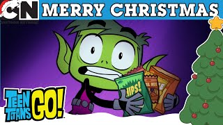 Teen Titans Go! | Naughty Christmas | Cartoon Network UK 