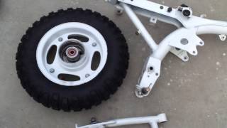 97 Honda z50r putting it back together