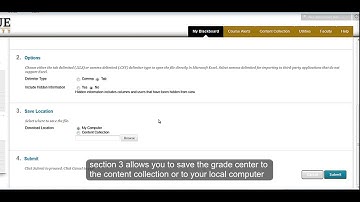 Downloading and using the grade center offline - Blackboard Learn