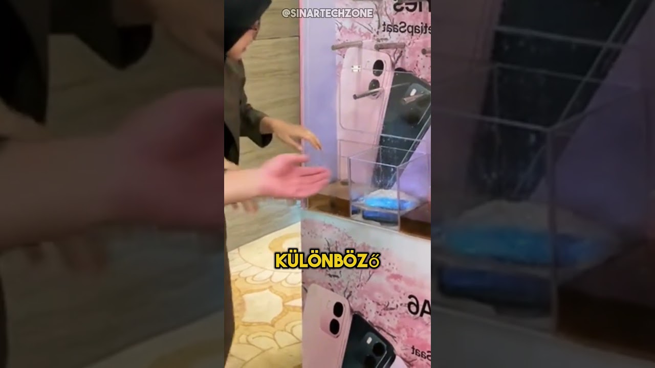 Új okostelefon az elsüllyedt helyett