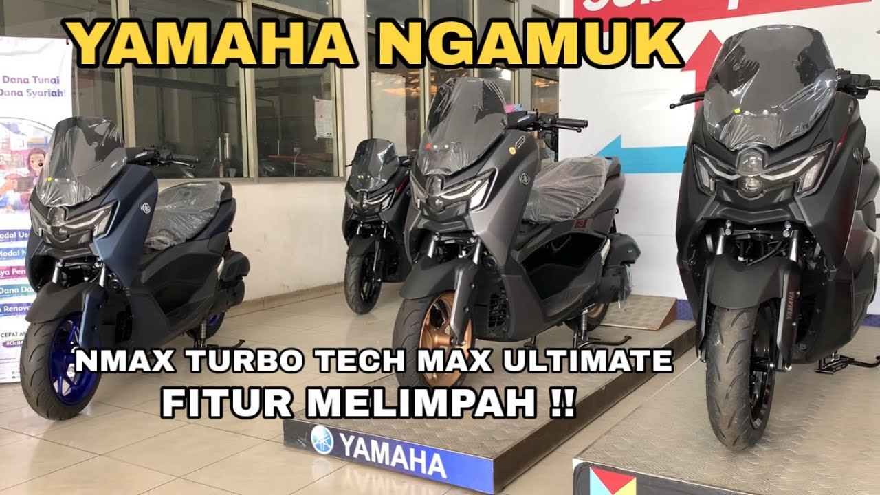 NGERI‼️YAMAHA NMAX TURBO TECHMAX ULTIMATE CERAMIC GREY 2026