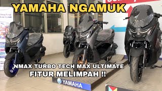 SCARY‼️YAMAHA NMAX TURBO TECHMAX ULTIMATE CERAMIC GREY 2026