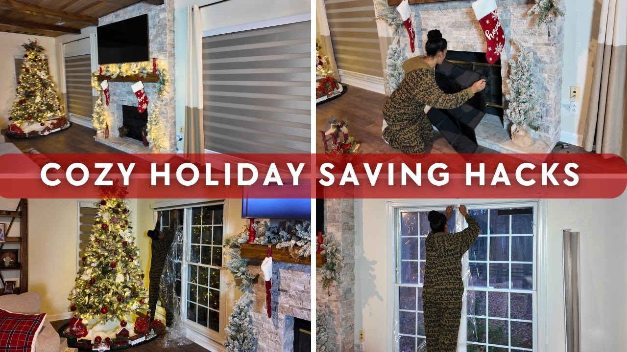HOLIDAY COZY HACK: Insulate Your Home & CUT Your Bills! EASY DIY TO SAVE BIG IN TIME FOR THE HOLIDAY