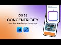 iOS 26 Concentricity | Apple's New Design Language in SwiftUI | ConcentricRectangle and ClipShape