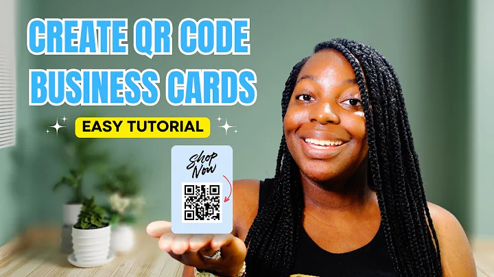 Create Stunning QR Code Business Cards with Canva