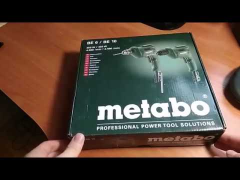 Распаковка Дрель Metabo BE 6 (600132810) из rozetka.com.ua