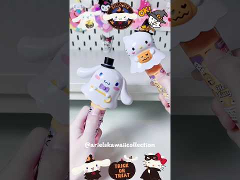 These Sanrio Ghosts Have Wiggly Heads! 👻🩵🎀 #kawaii #sanrio #halloween