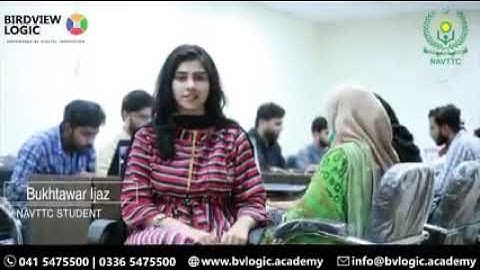 Birdview Logic Academy I Collaboration with NAVTTC I Free Courses I 3/6 Months Diploma I Bvlogic