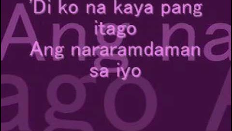 "Di Ko Na Kaya"  by: Faith Cuneta