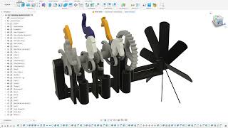 Whirligig, Noah's Ark, Autodesk Fusion 360 CAD Model.