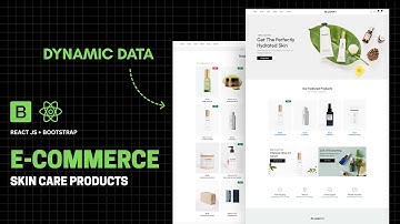 React JS eCommerce Project for Beginners | Complete Online Store Tutorial | Bootstrap 5 | React Js