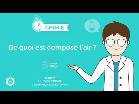 Vidéo: De Quoi Est Fait L'air ?