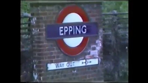 CENTRAL LINE MEMORIES 1981 .EPPING STATION