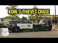 Kohl's Theft Suspects Lead Police On Pursuit, Hit Two Squad Cars, Three Arrested