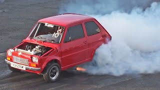 Taz Racing Fiat 126 V8 runs 10.24 at 132 mph