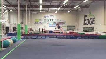 Floor - Roundoff Back Handspring 1 1/2 Punch Front Layout