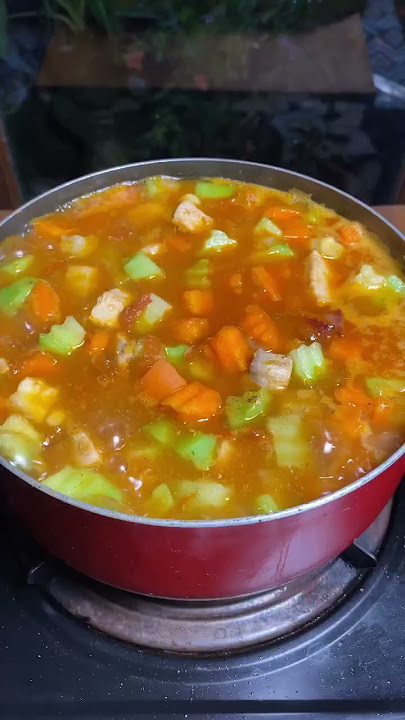 Sup Ayam Tomat Sayur