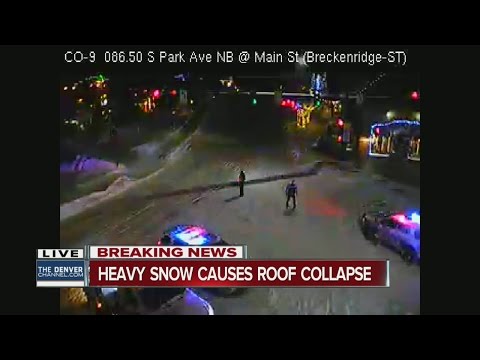 Heavy snow causes roof collapse in Breckenridge